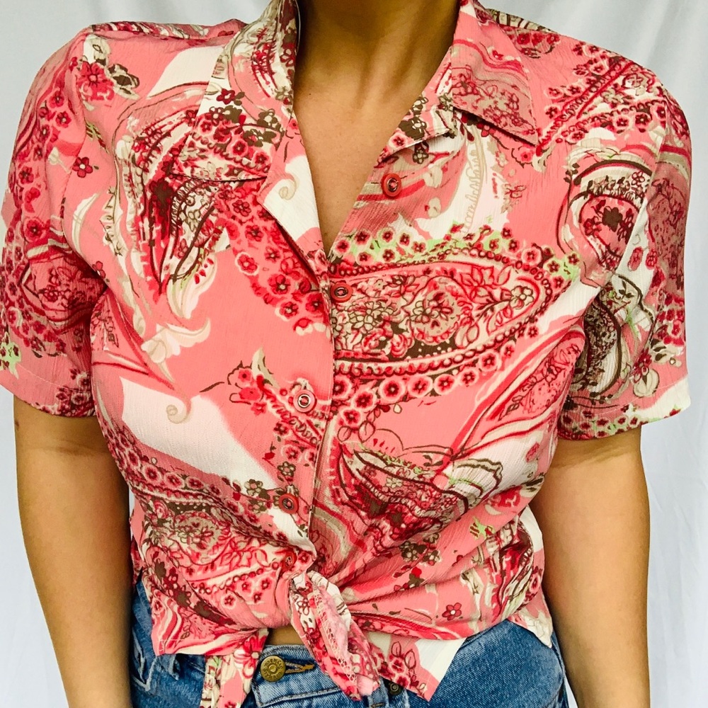 Allison Daley Petite Button Down Shirt